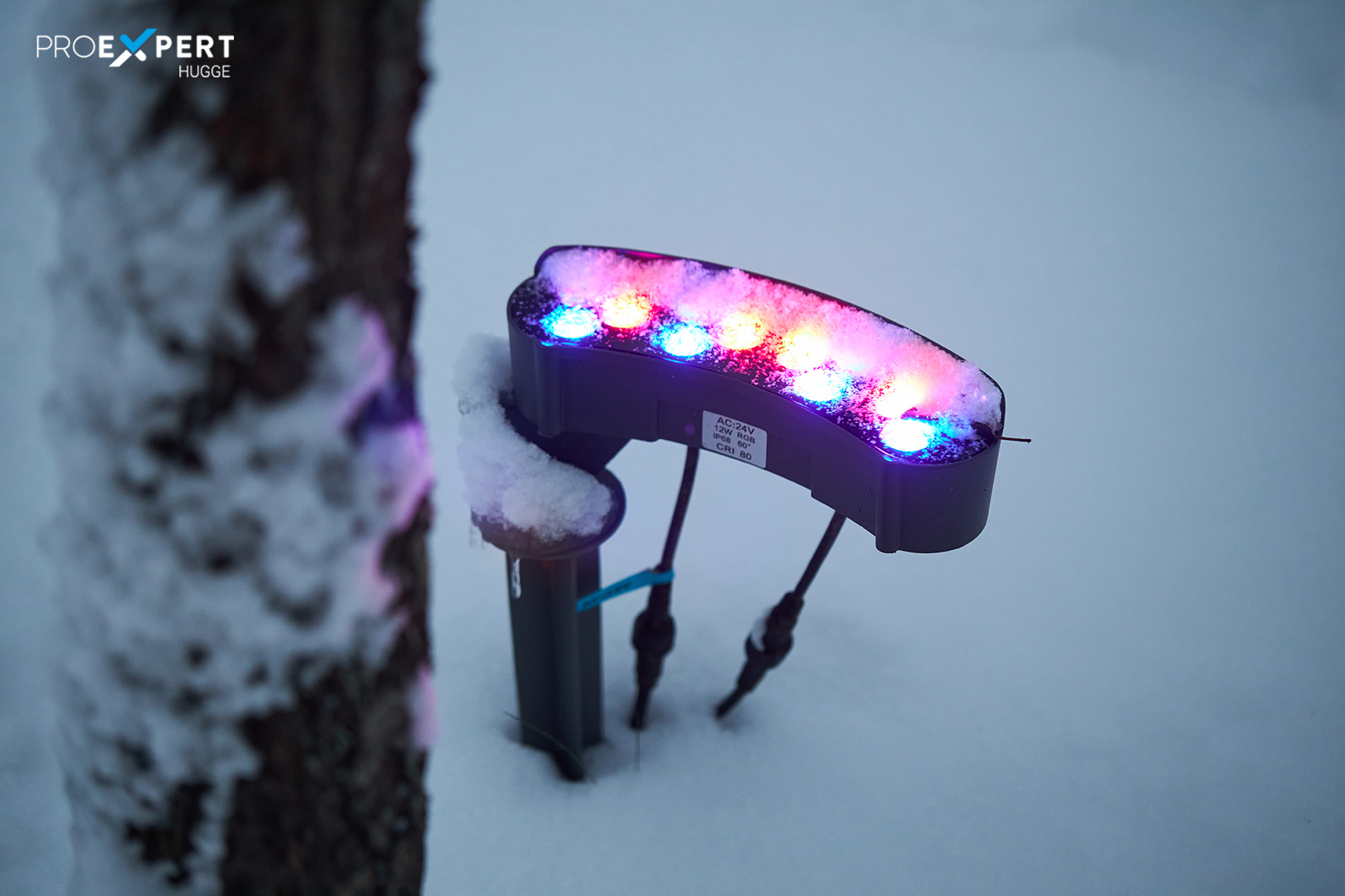 Светильник подсветки деревьев садово-парковый, RGB, 12,24,32В