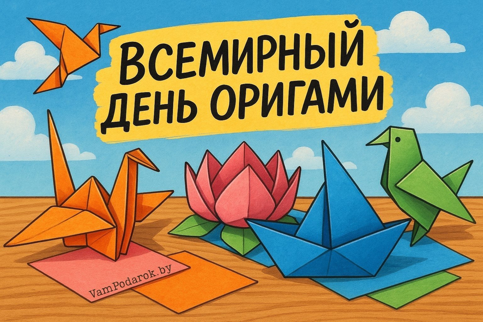 Всемирный день оригами – 11 ноября
