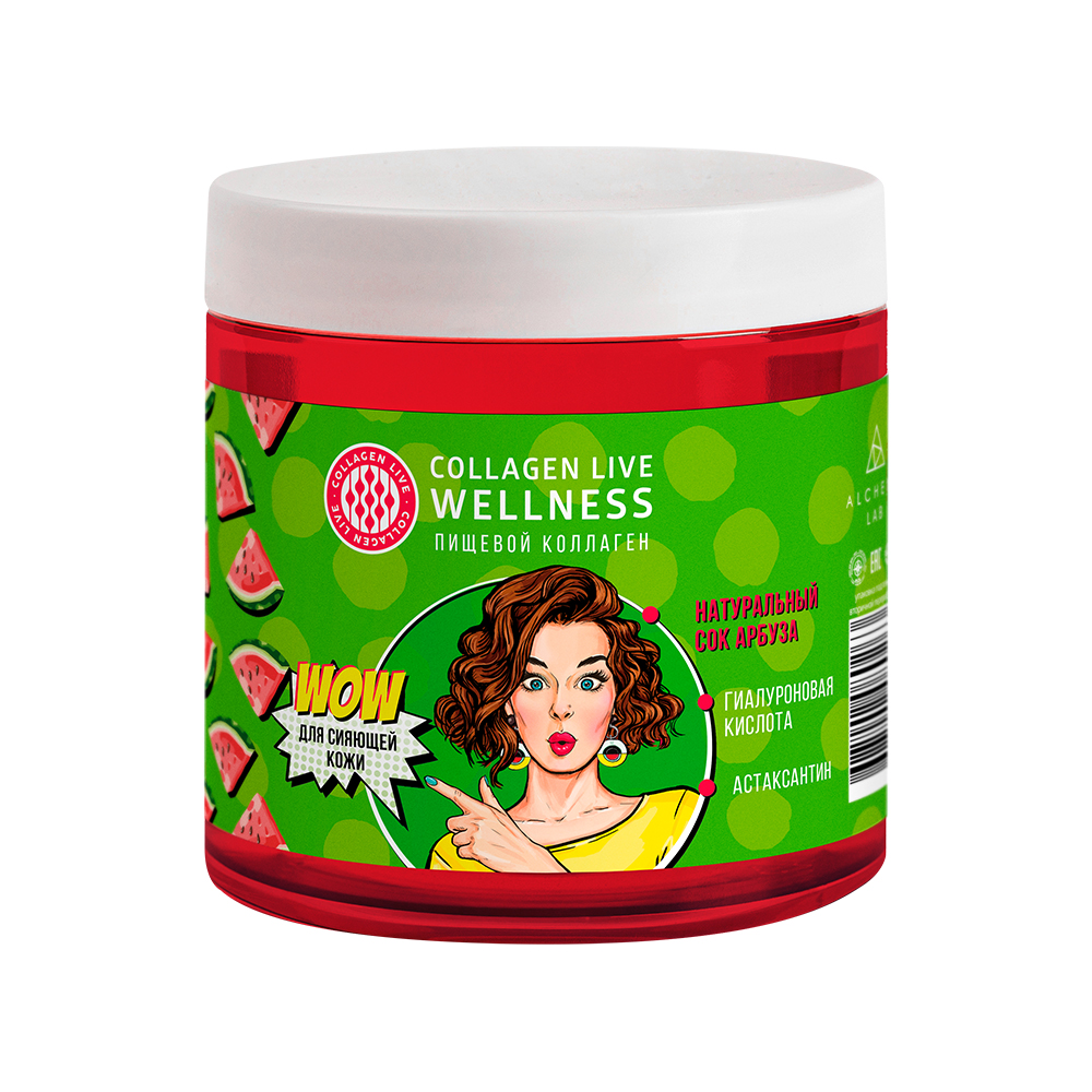 COLLAGEN LIVE WELLNESS АРБУЗ 0,5 кг