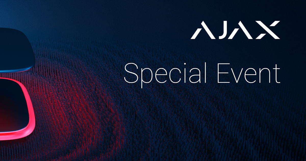 Виртуальная презентация Ajax Special Event