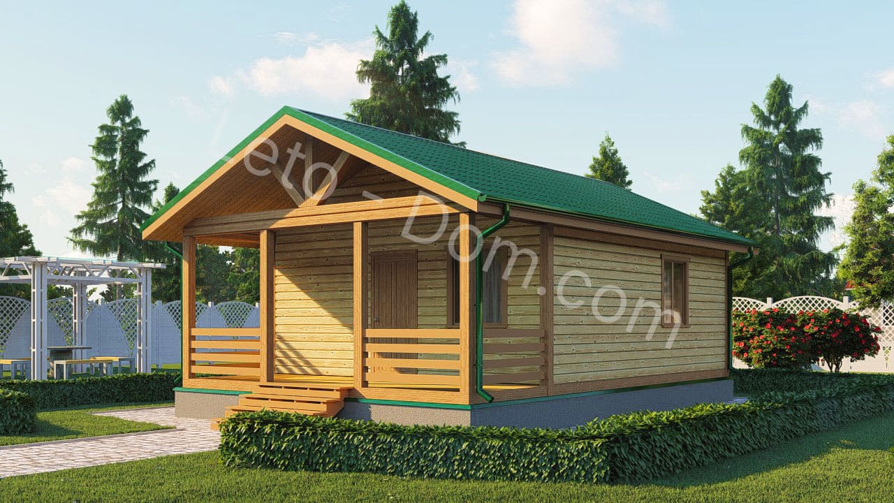 дом из бруса