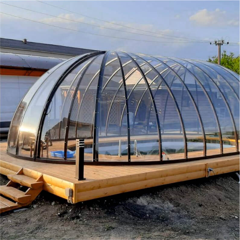Производство прозрачных купольных конструкций | КУПОЛ УРАЛ