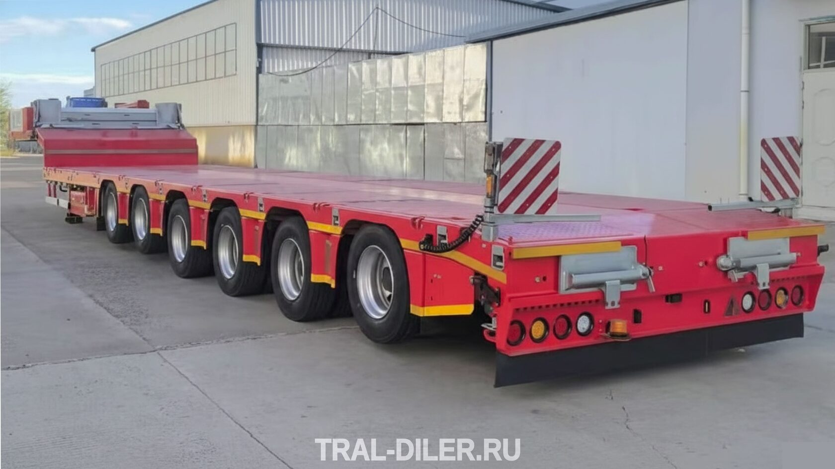 Низкорамный раздвижной трал AMUR LYR9906TDPL