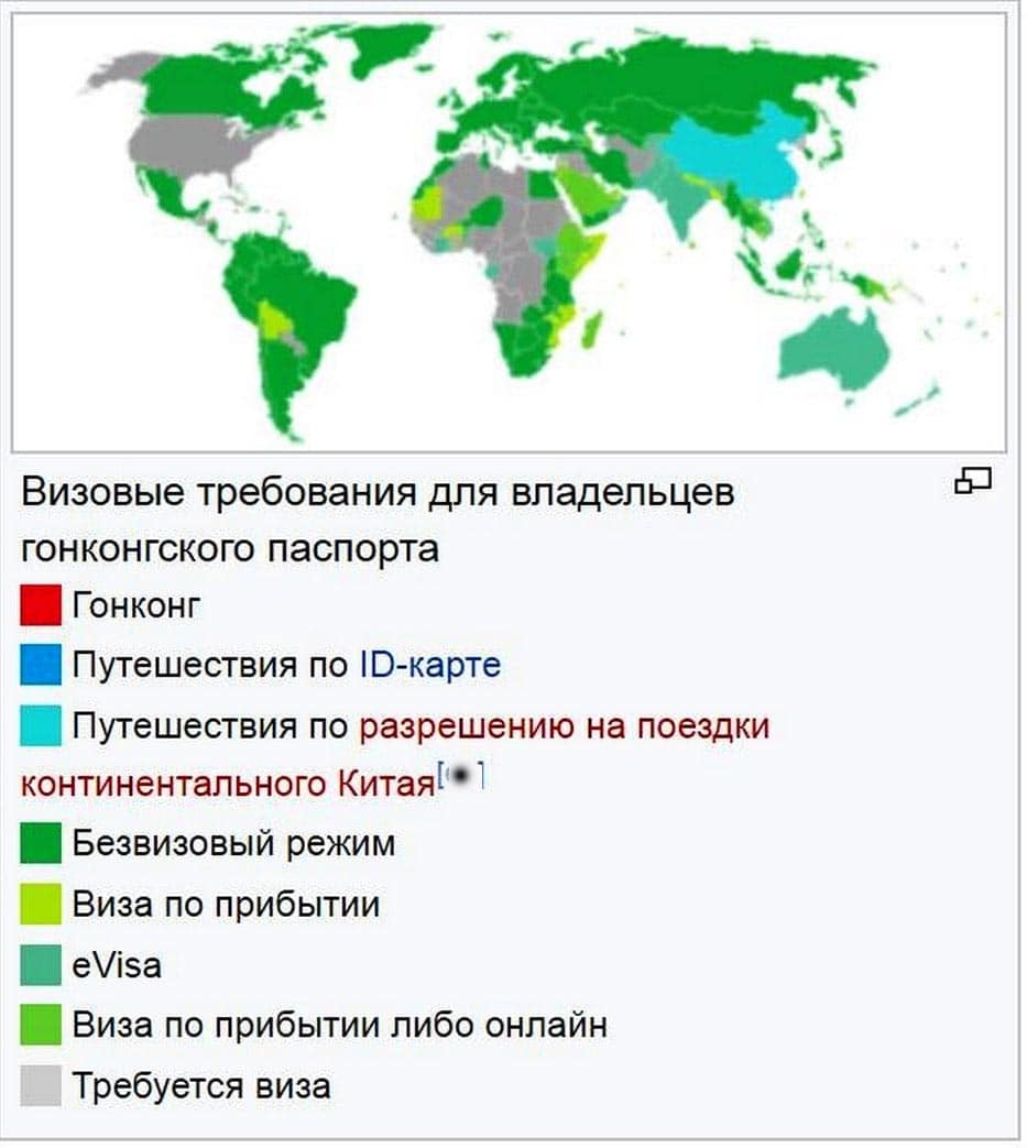 Паспорт Гонконга