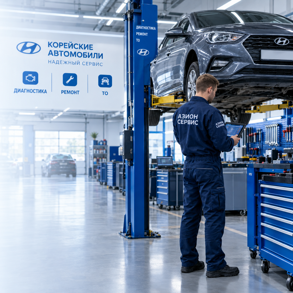 Сервисный цех Hyundai/Kia
