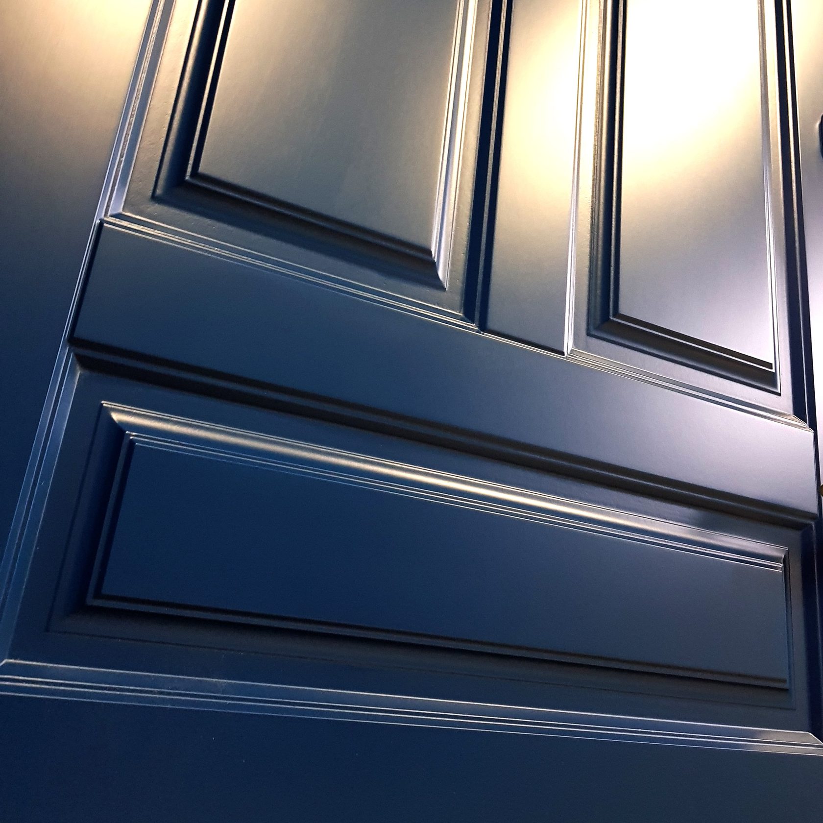 Эмаль или Крашеные панели