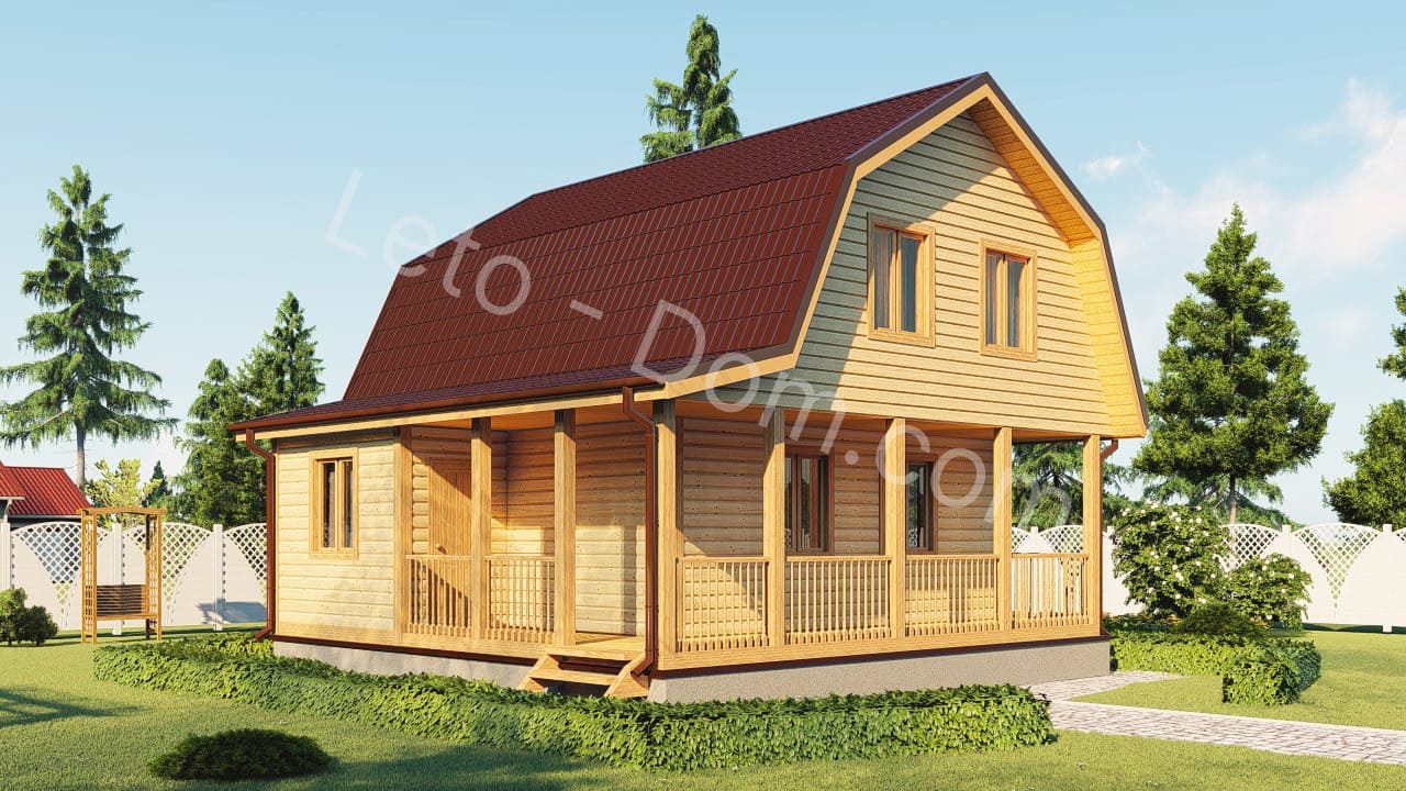 дом из бруса