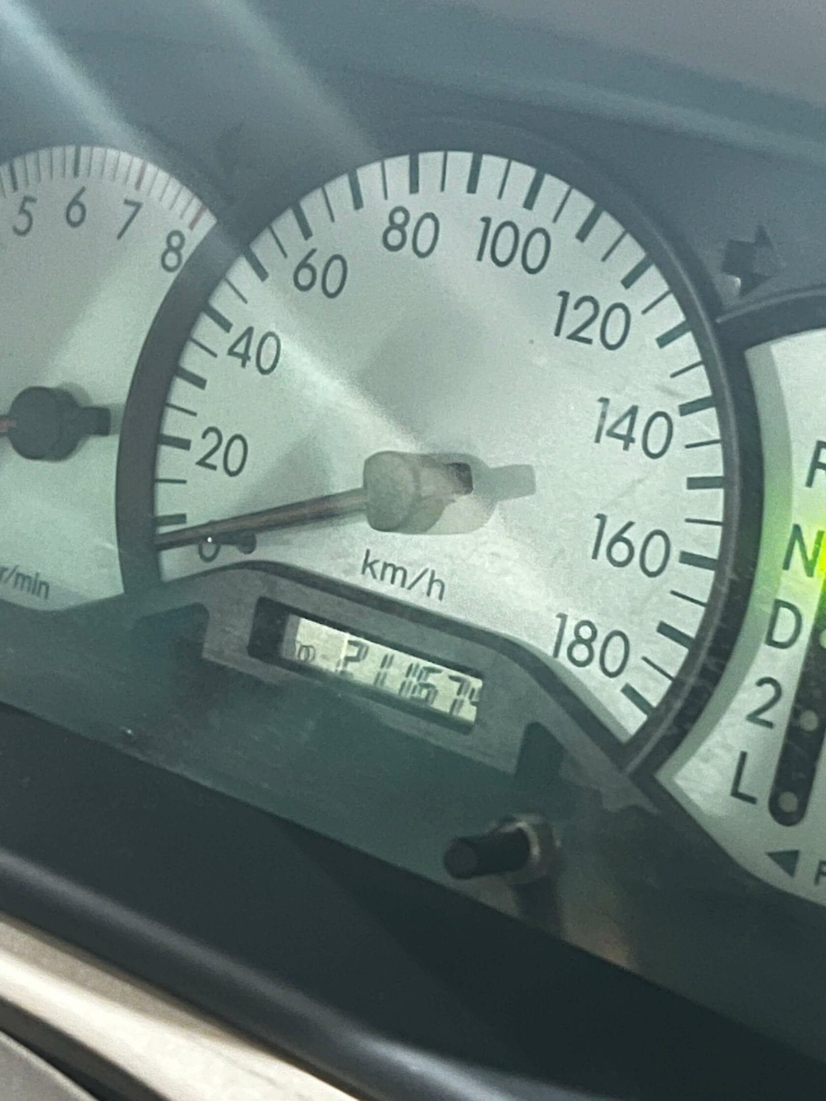 Пробег 211674 км Toyota Corolla на обслуживании