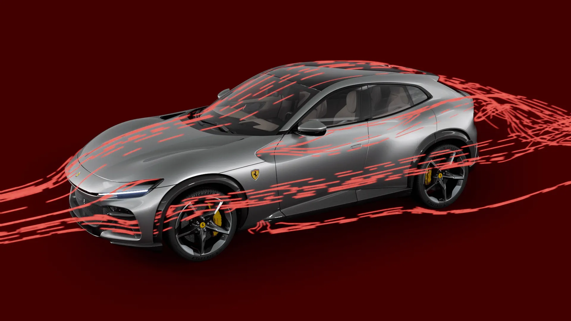 Аэродинамика Ferrari Purosangue