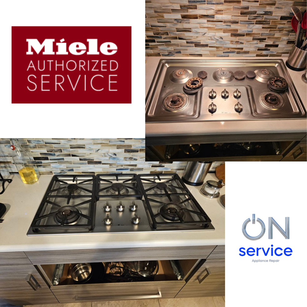 Miele Cooktop authorized repair company in CA: SF Bay Area, Napa County, Solano County, Contra Costa County, Sacramento County, El Dorado County, Placer County