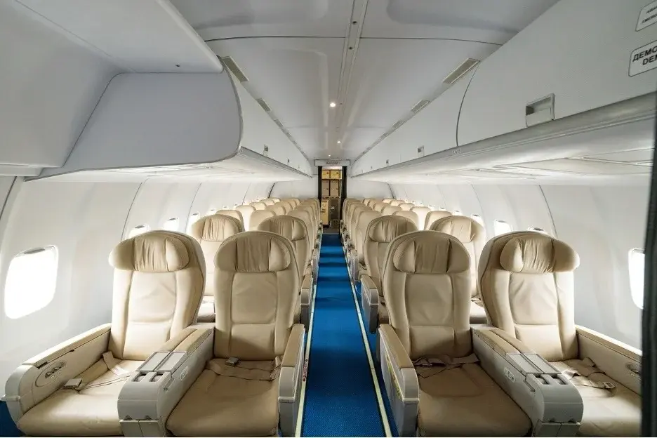Салон Ту-204-300 VIP: пассажирские кресла