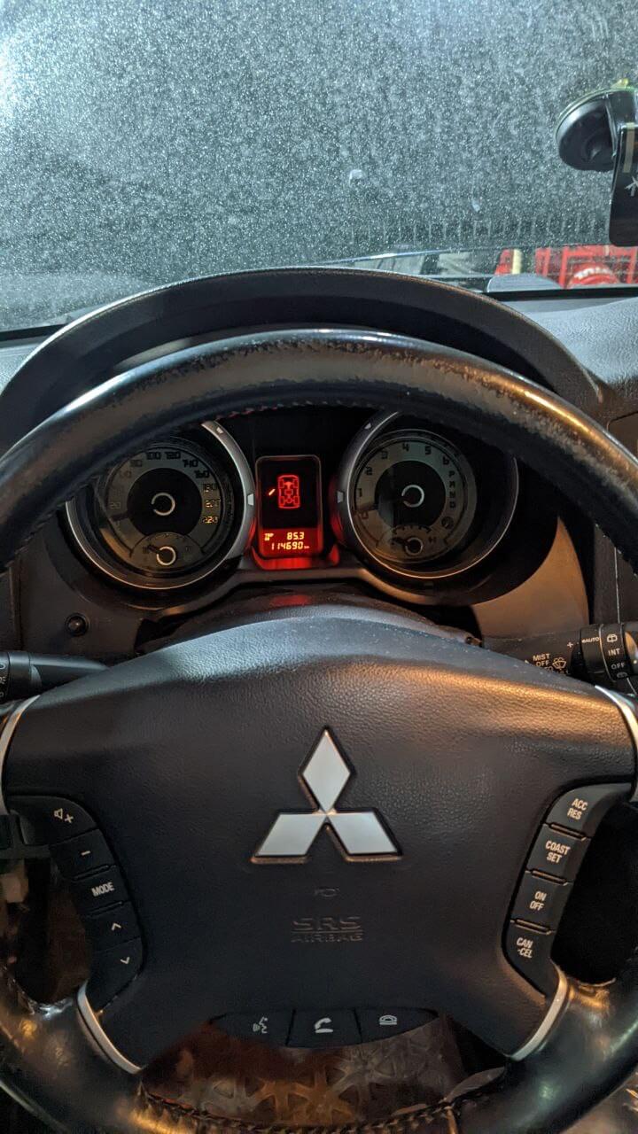 Фиксация пробега Mitsubishi Pajero 4