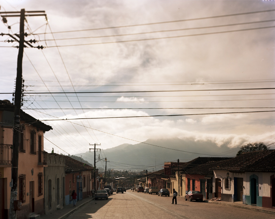 San Cristóbal de las Casas. Evening. Mexico. 2007. Color Negative 4×5 inch.