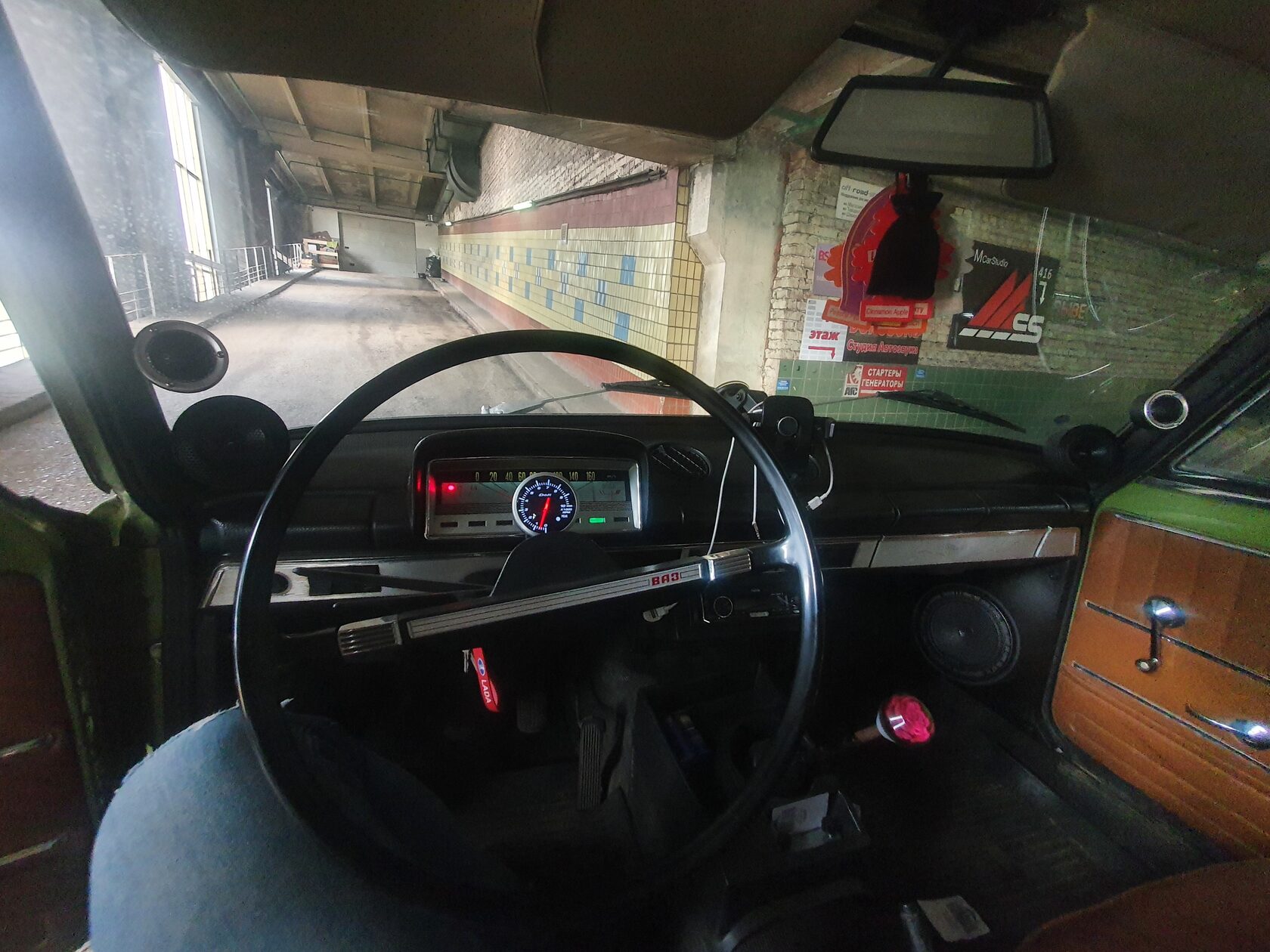 установка автозвука лада копейка