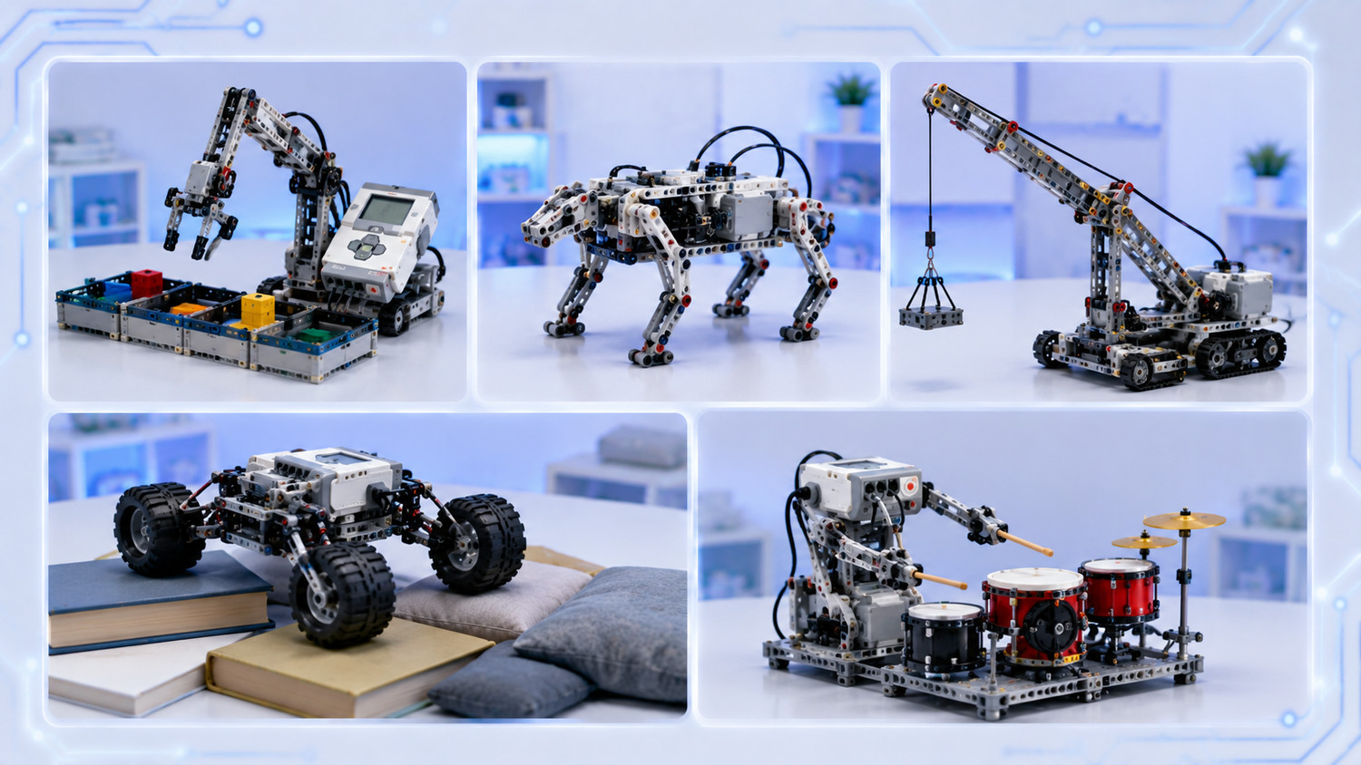 Проекты по робототехнике из Lego и готовых конструкторов