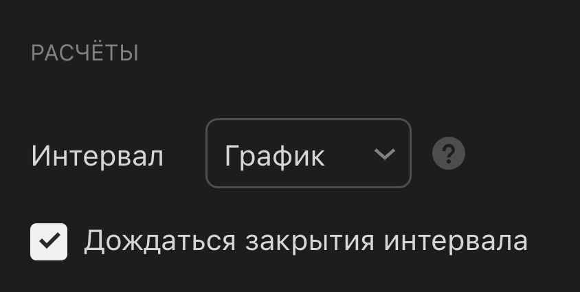 Выбор тайм-фрейма