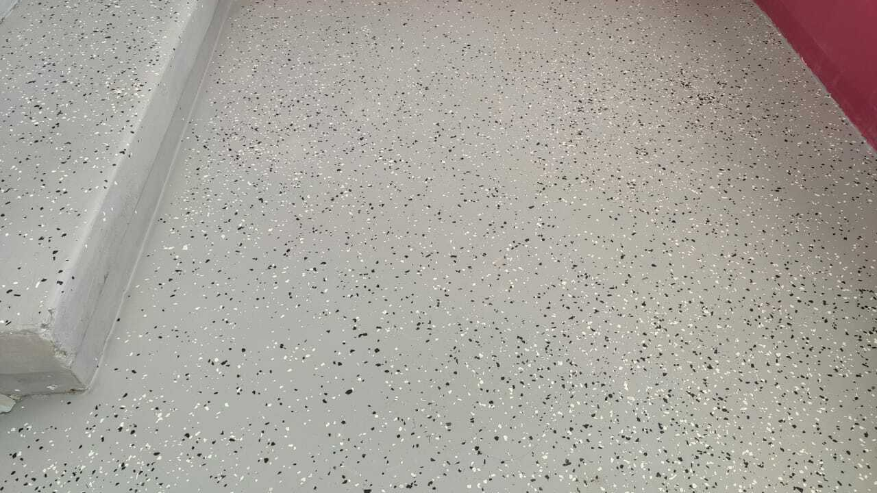 Промышленный наливной пол