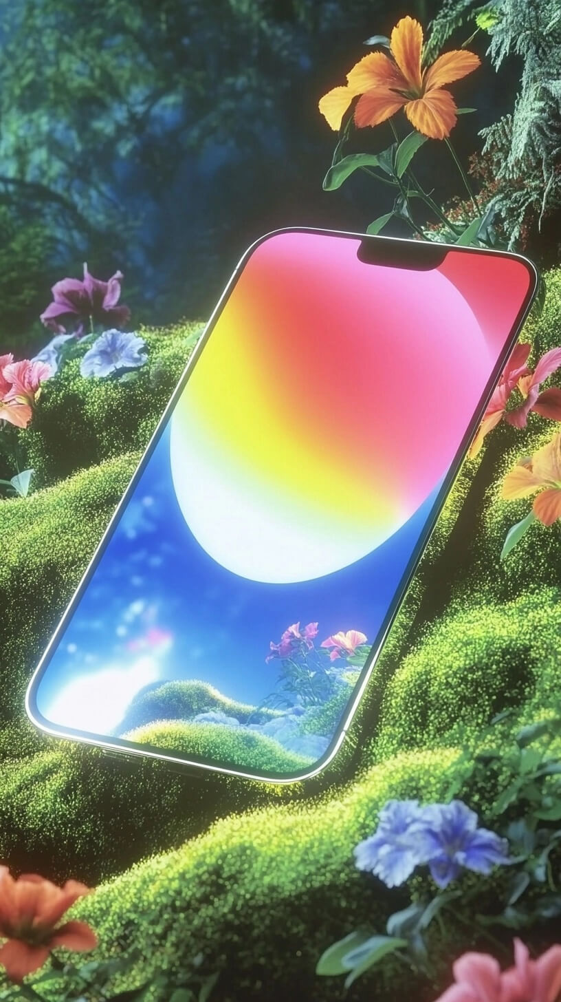 iPhone 15 · --sref 3554012898