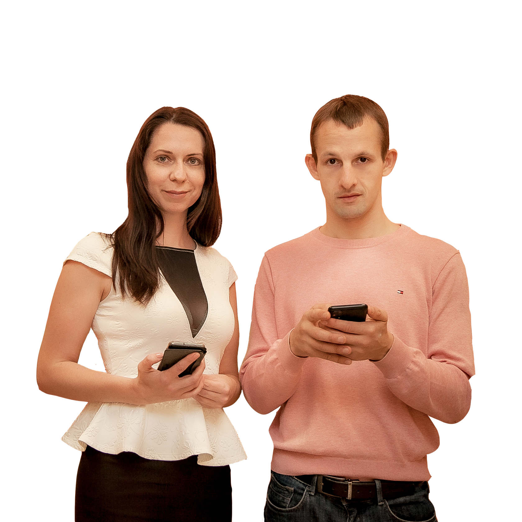 Nadezhda Tyshchenko and Ivan Maltsev team of Slonptichka