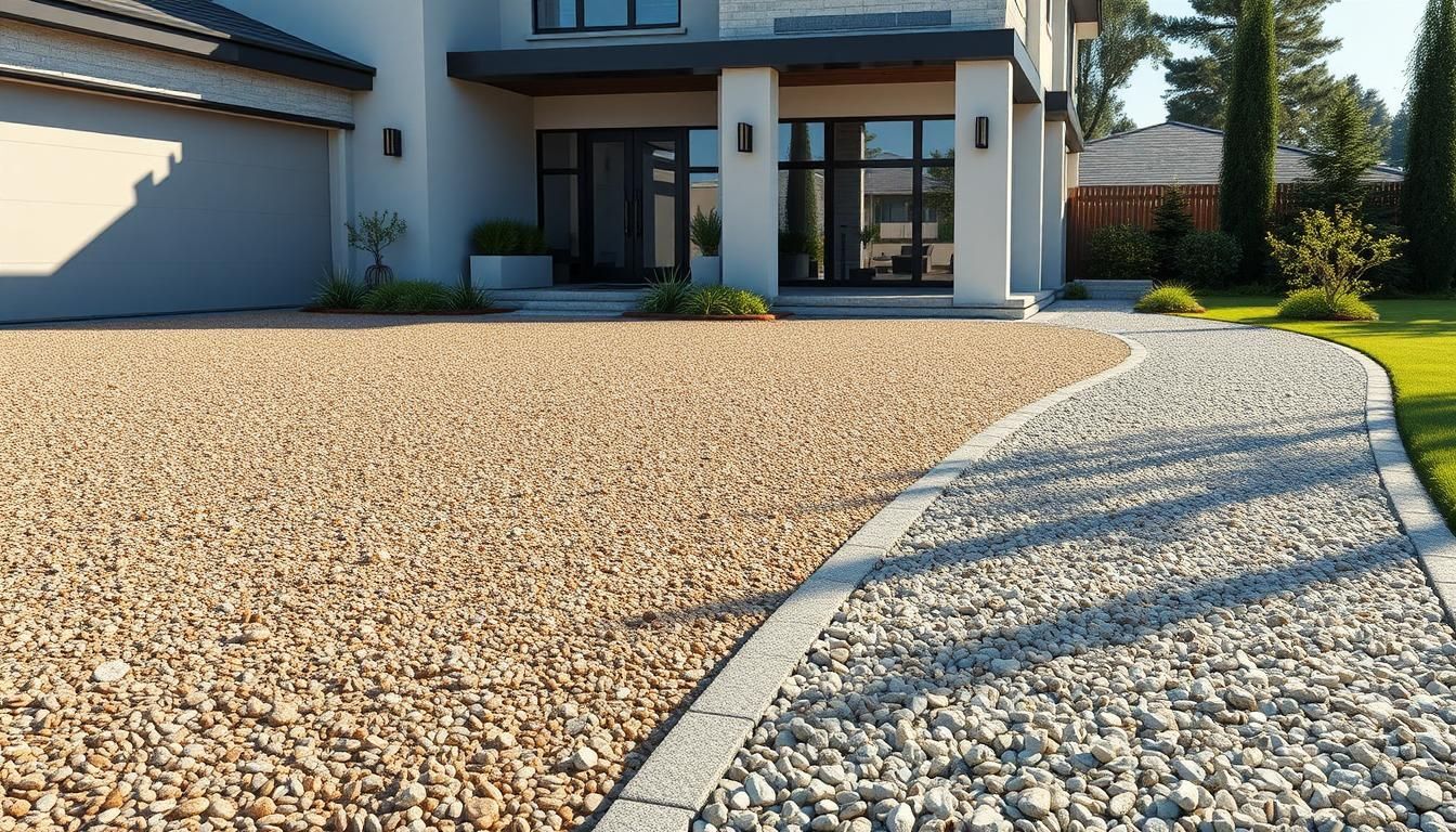 resin bonded gravel