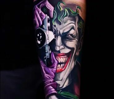 Значение татуировки Джокер (50+ фото)