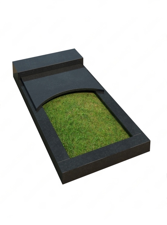 цветник на кладбище