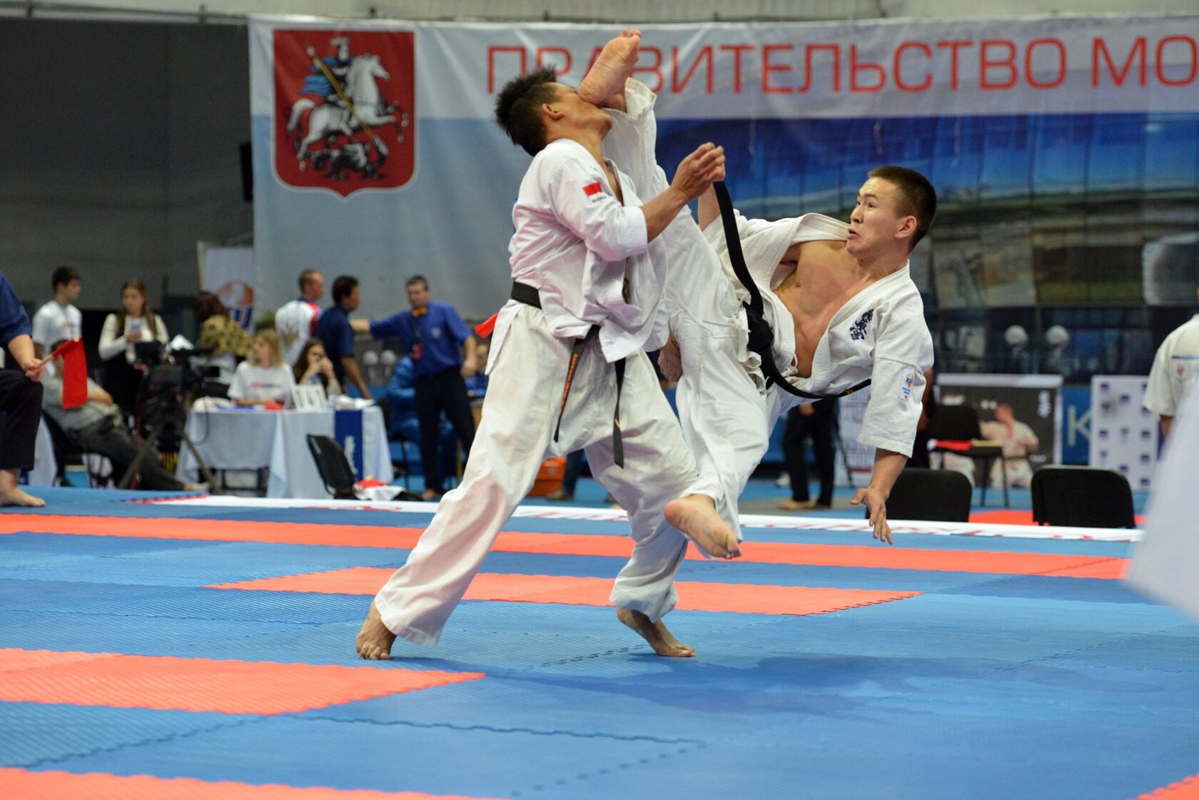 Удары в голову в каратэ киокушинкай