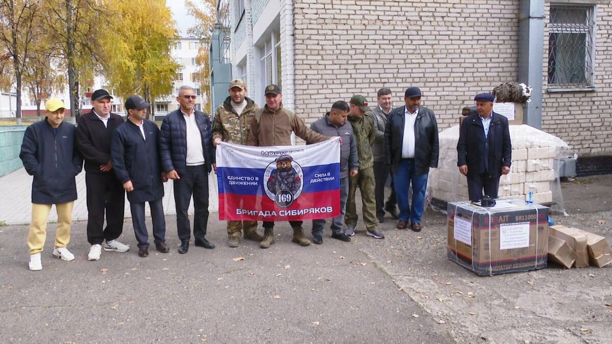 «Будем помогать до победного»: таджикская диаспора Нижнекамска передала бойцам помощь