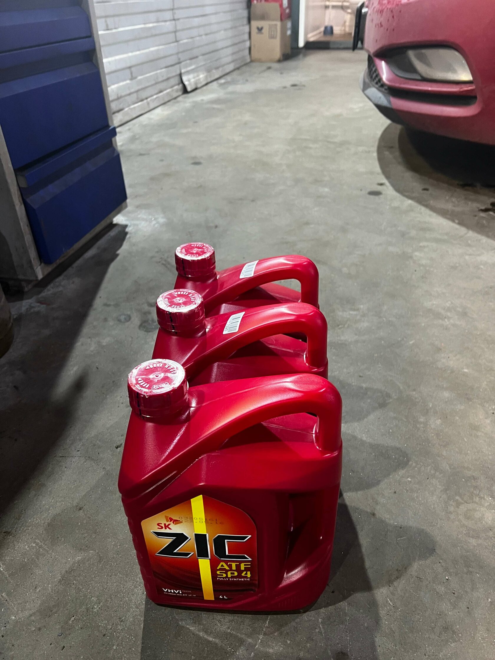 Масло Zic SP4 для Kia Cerato