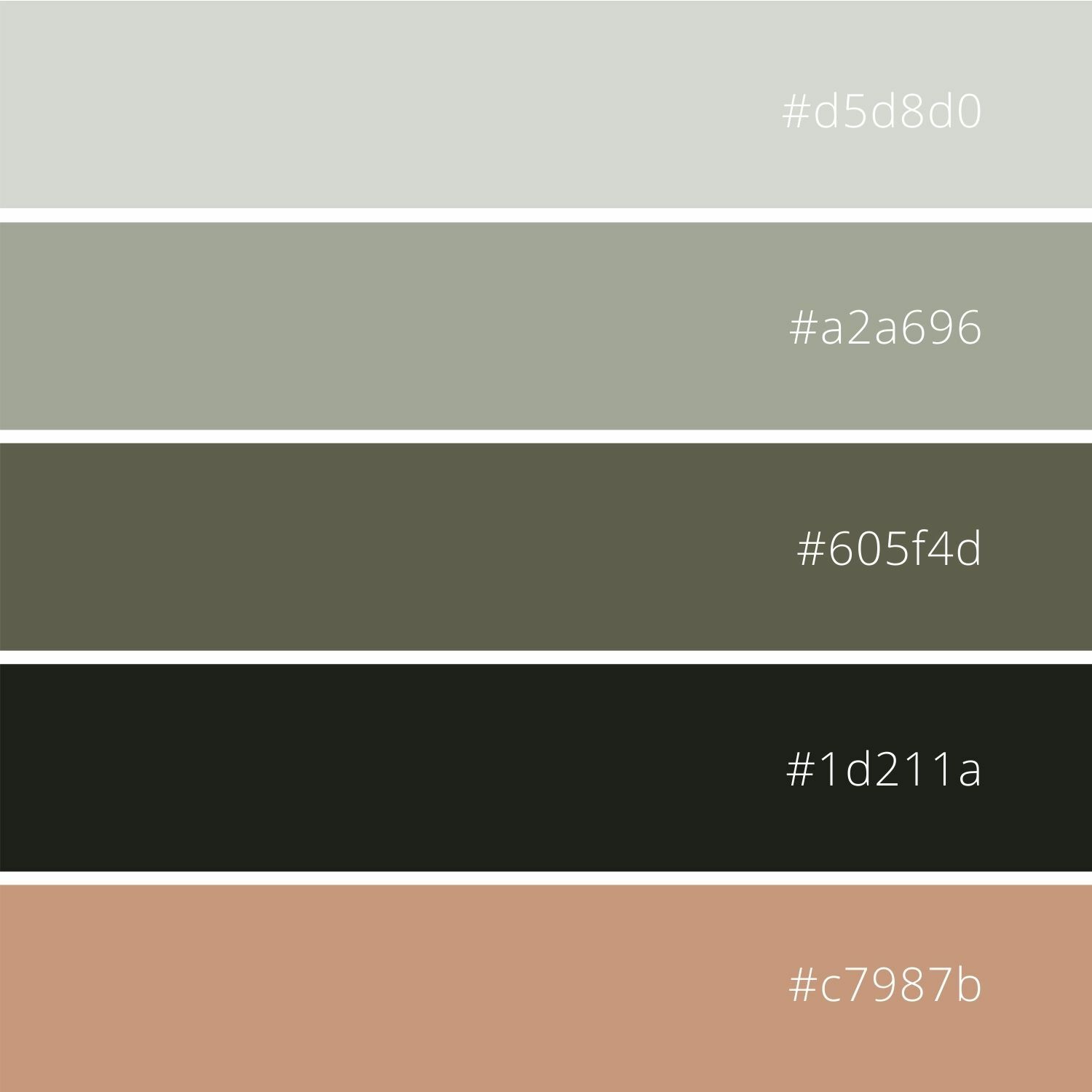 HEX code in interior