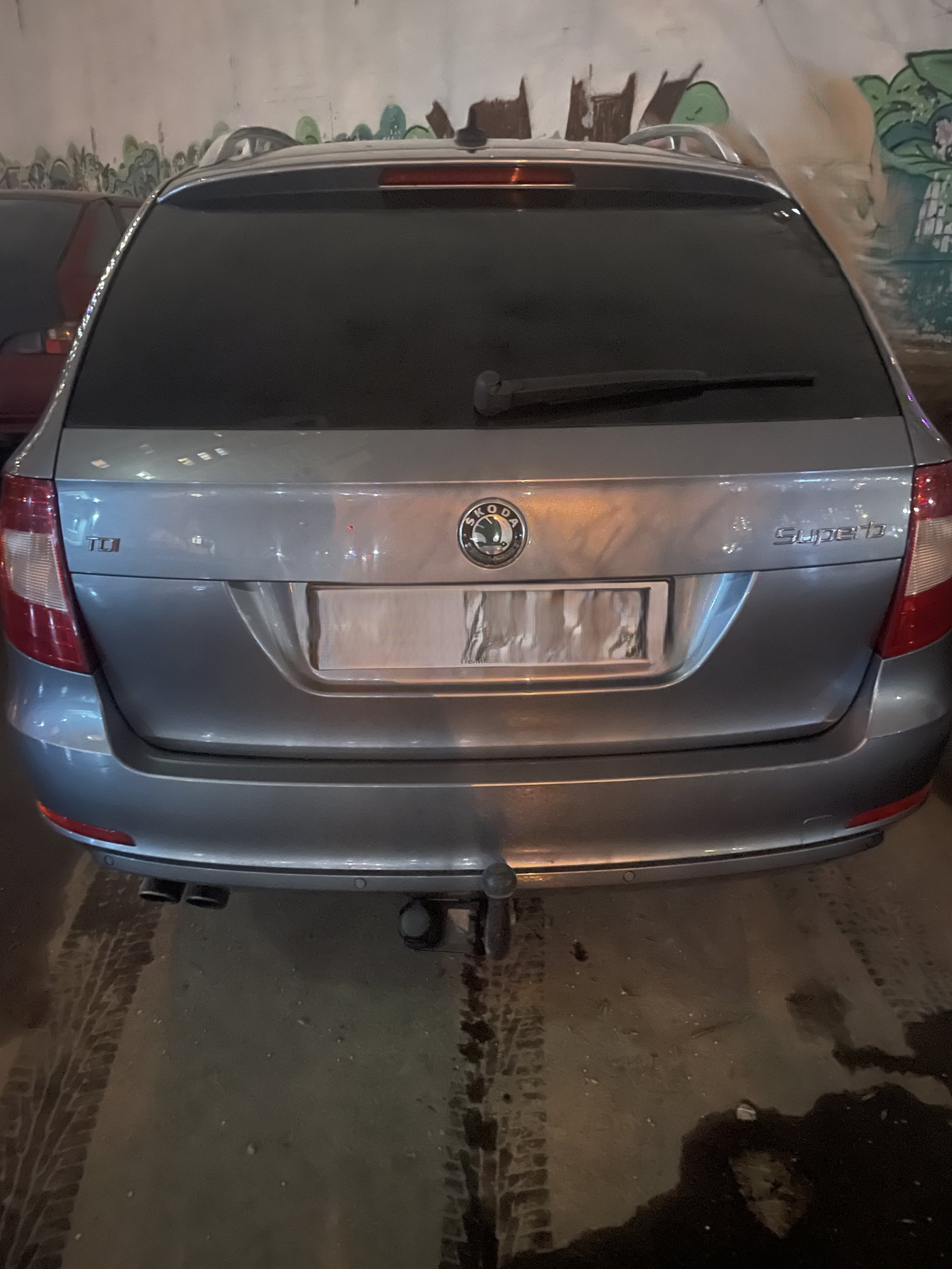 Skoda Superb после ДТП