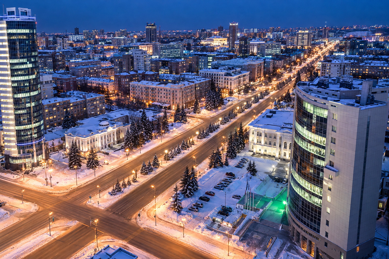 Сибирский Чикаго: огни и тайны ночного мегаполиса, Новосибирск - фото 3