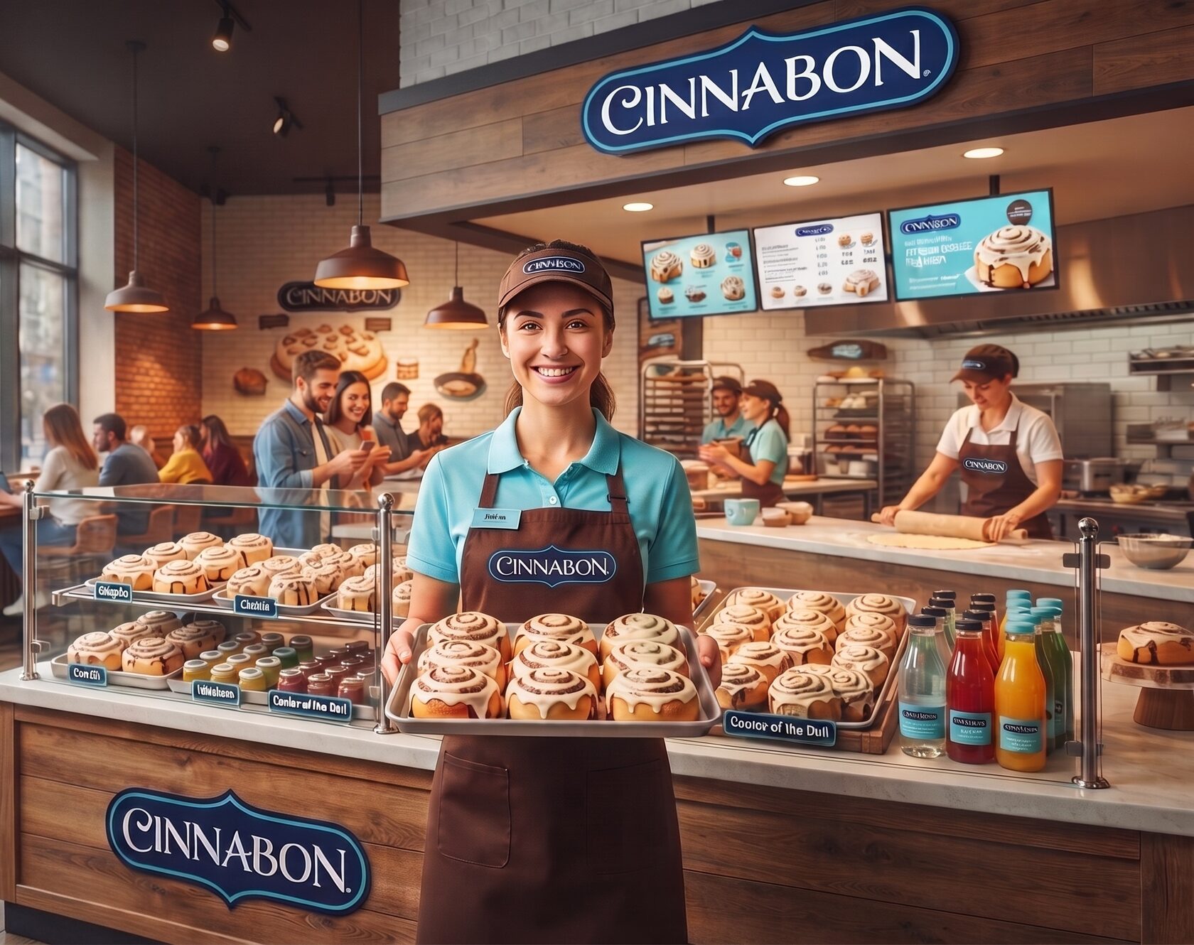 Cinnabon bakery