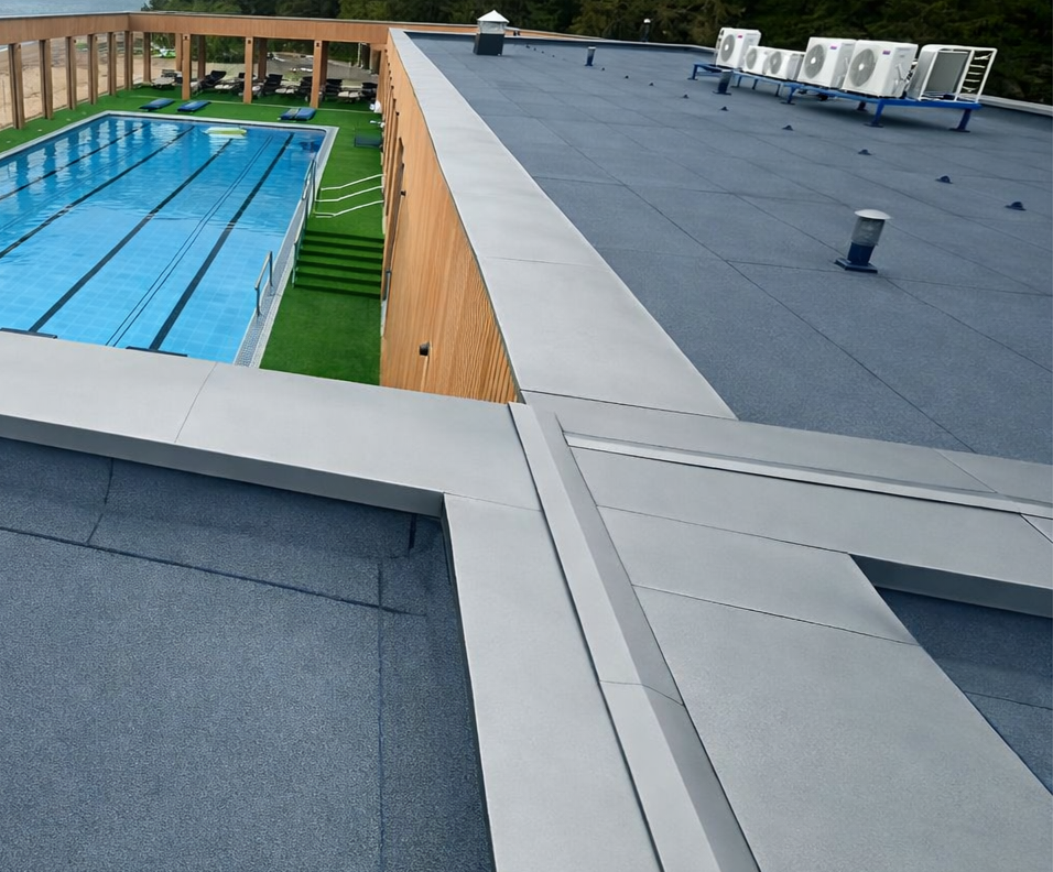 Плоская кровля