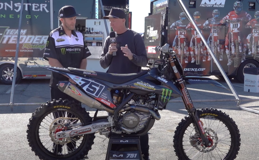 ВИДЕО: KTM 450 SX-F Джастина и Джоша Хилла