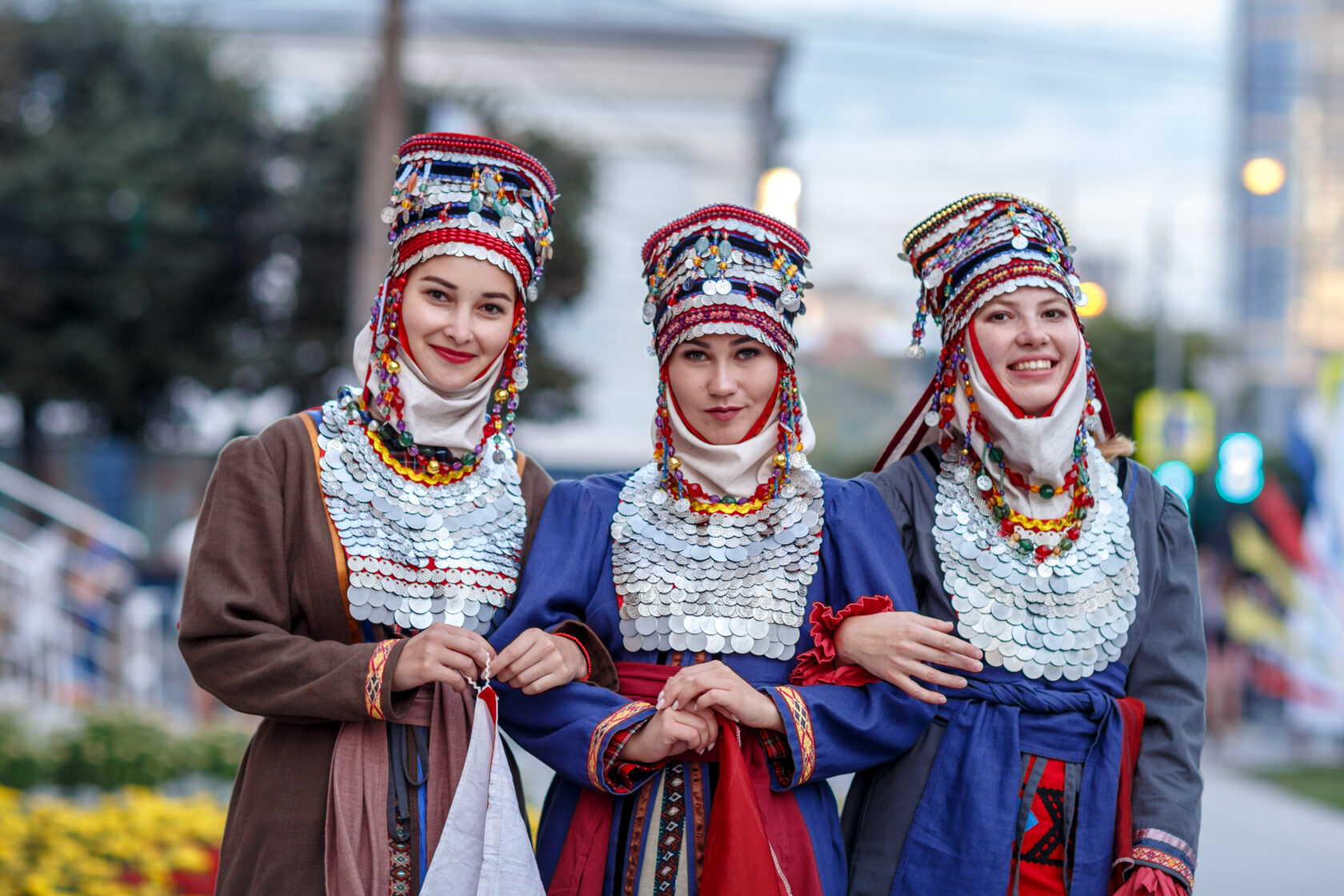 ЧУВАШКА В национальном костюме