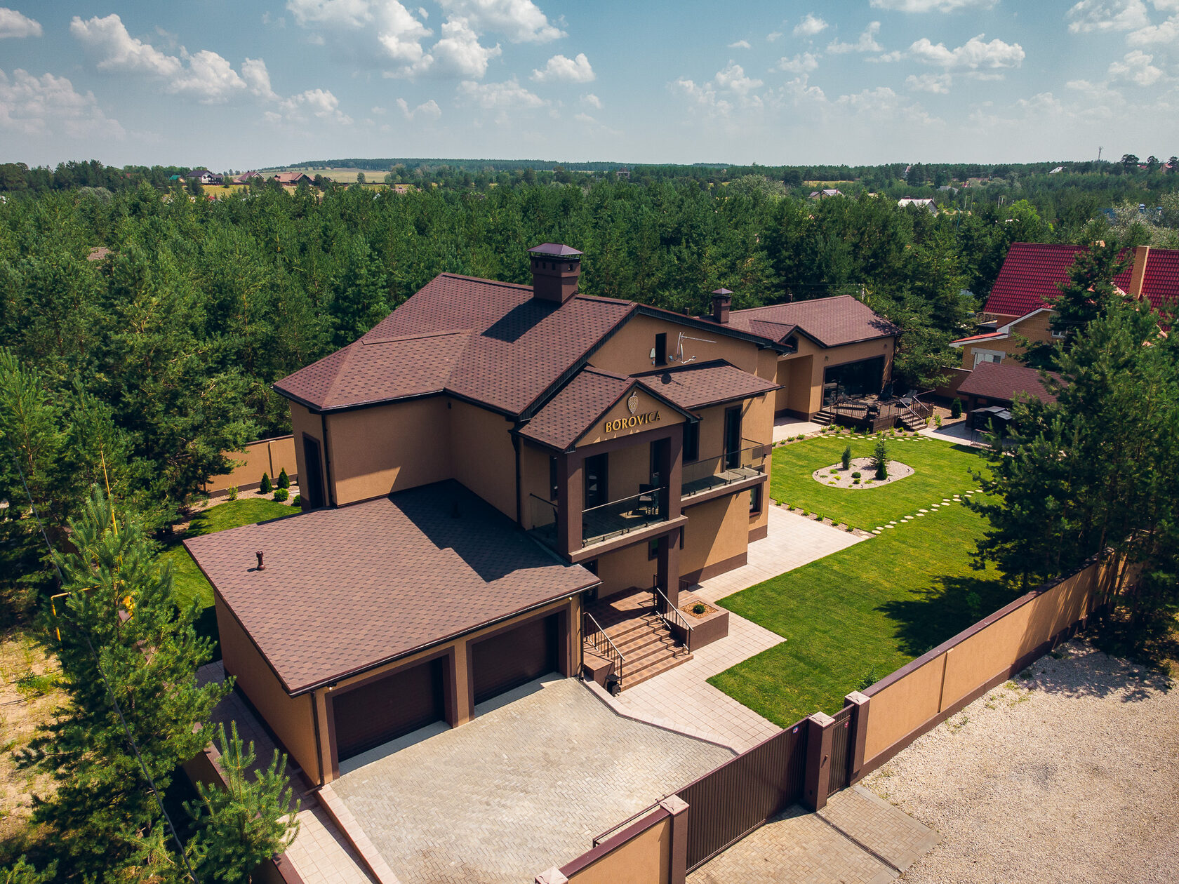 Снять коттедж в Самаре в Кириллинском за городом - Borovica House