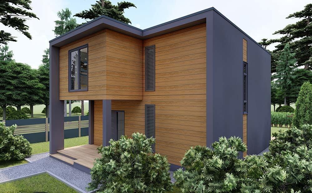 Дом из SIP-панелей