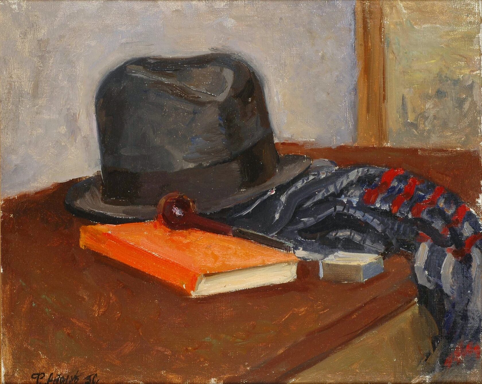 Антонов Ф.В. Натюрморт с записной книжкой. Вторая половина 1930-х