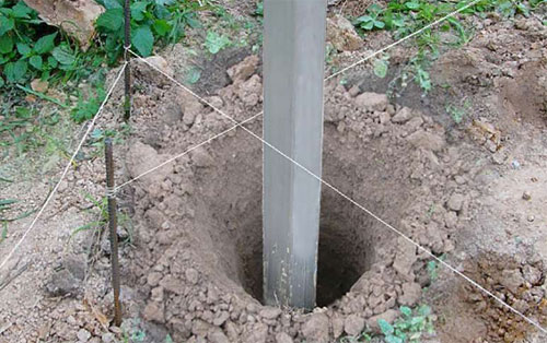 Бурение под столбы ЛЭП