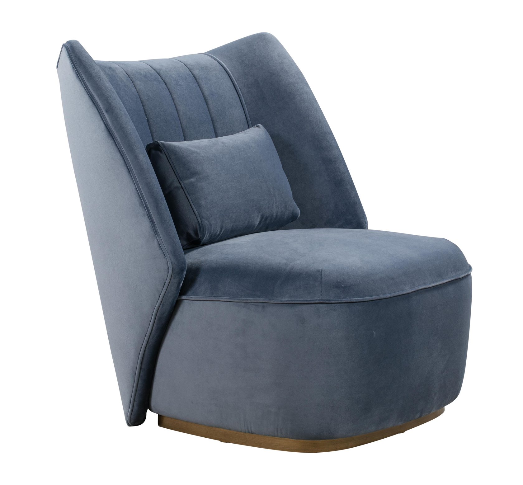 Reiko Cascadia Blue Lounge Chair tov