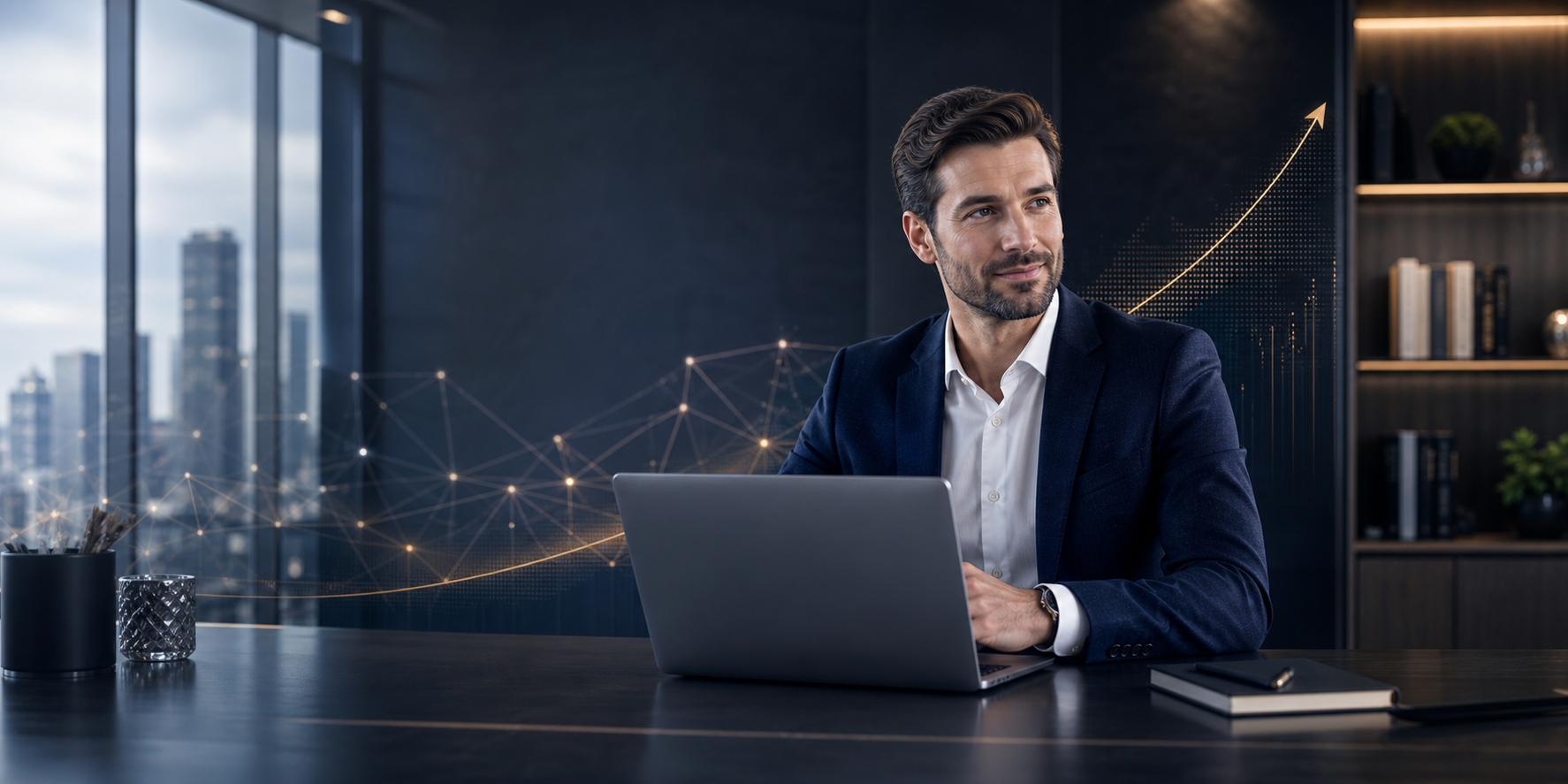 Profesional estudiando cuando conviene usar un software especializado.