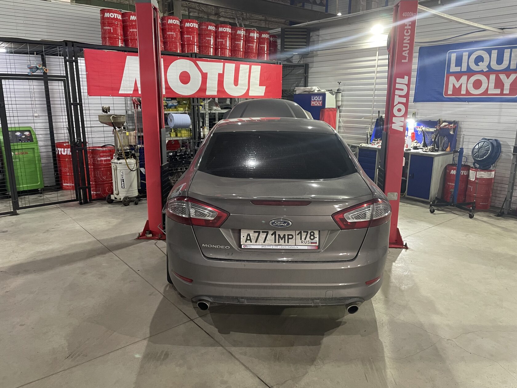 Замена масла в роботе Ford Mondeo 4 Powershift 6dct450