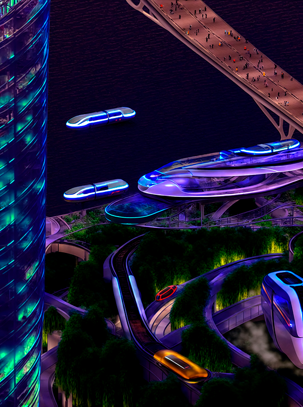 город будущего нейросеть. город будущего. "футуристическая башня даниэль видриг, будущее здание. москва через 100 лет. город шан-суи.