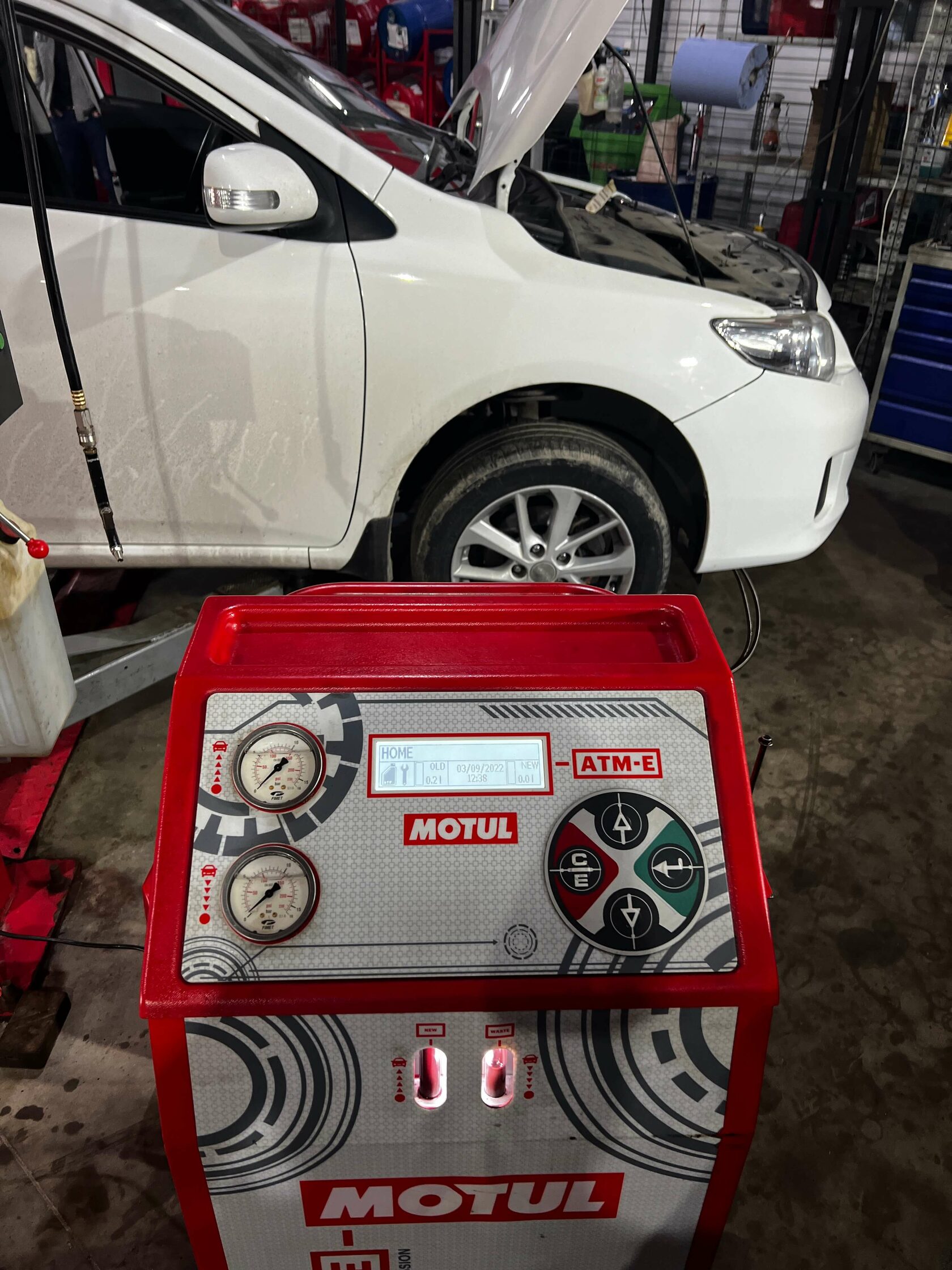 Установка Motul Evo для АКПП Toyota