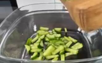 Приготовление салата «Одесса»: шаг 1