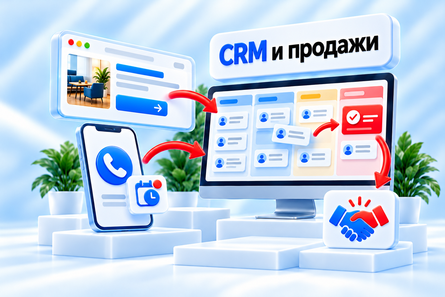 CRM-консалтинг: реклама и продажи — иллюстрация проекта