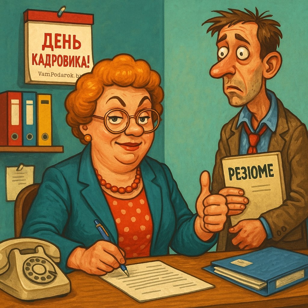 24 мая - День кадровика - открытка