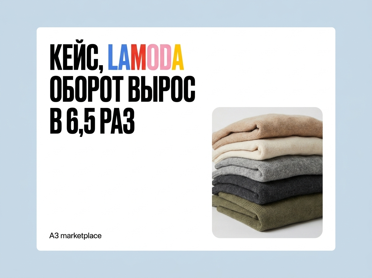 Кейс продвижения базового женского трикотажа на Lamoda