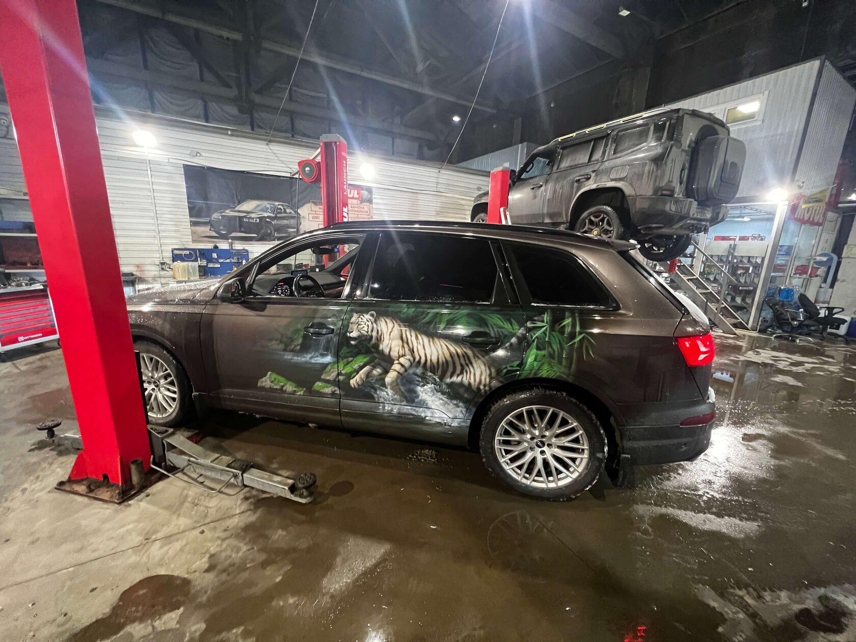 Проверка антифриза Audi Q7 4M